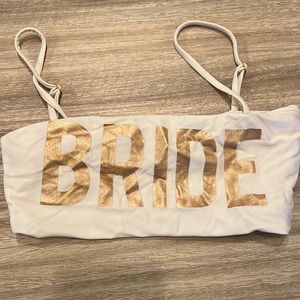 Show Me Your Mumu Bride Bathing Suit Top Small